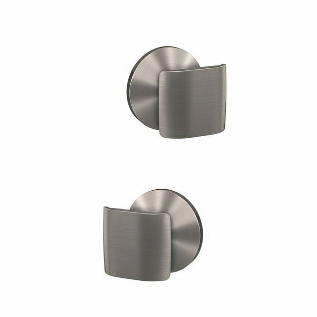 Schlage FC21GAN619KIN satin nickel passage & privacy door knob