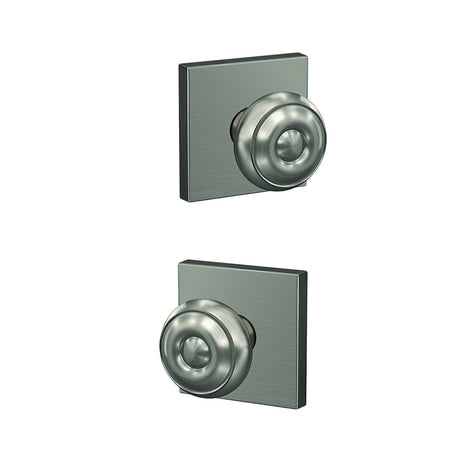 Schlage FC21GEO619COL satin nickel passage & privacy door knob