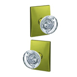 Schlage FC21HOB608CEN satin brass passage & privacy door knob