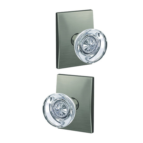 Schlage FC21HOB619CEN satin nickel passage & privacy door knob