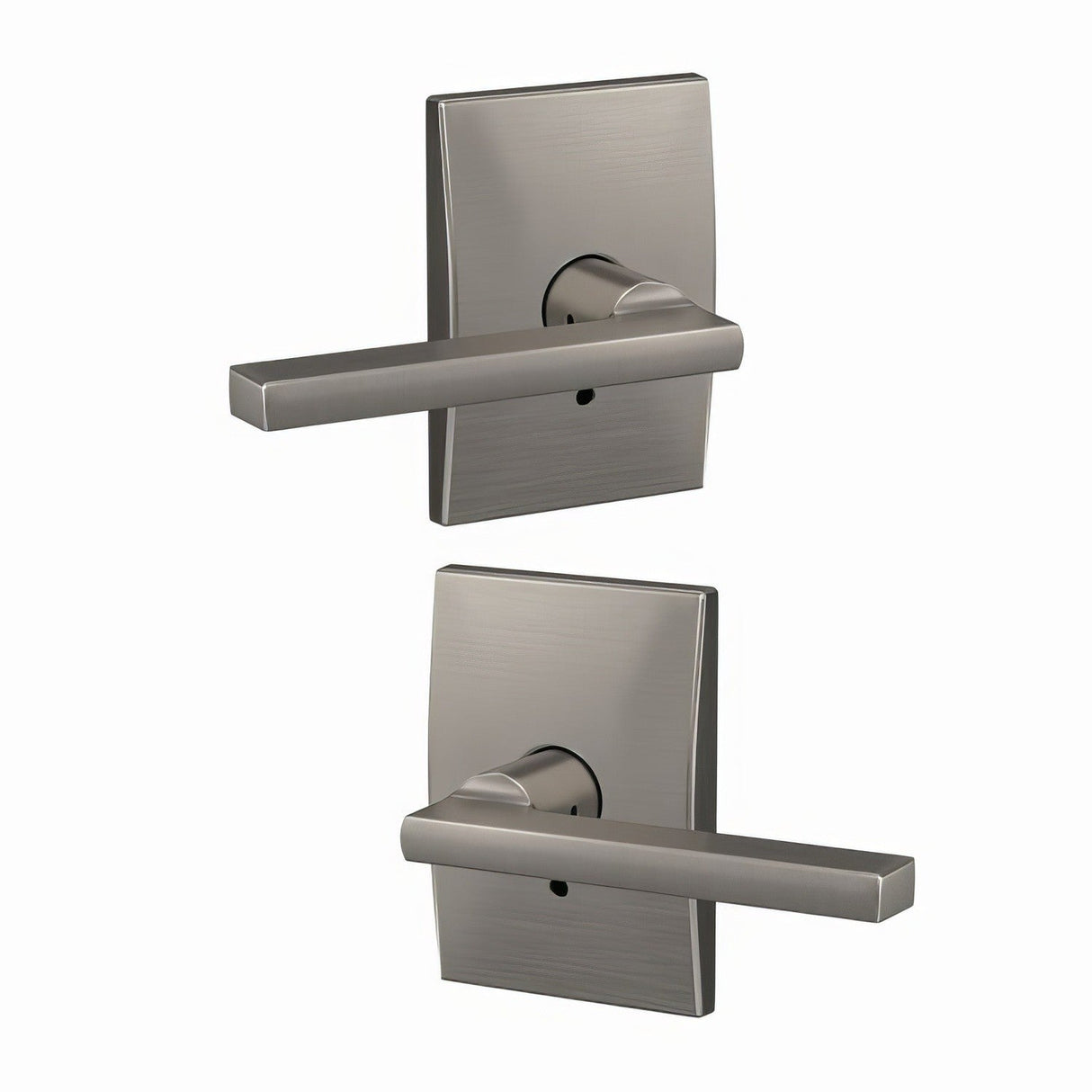 Schlage FC21LAT619CEN satin nickel passage & privacy door lever
