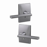 Schlage FC21LAT626CEN satin chrome passage & privacy door lever