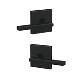 Schlage FC21LAT716COL aged bronze passage & privacy door lever