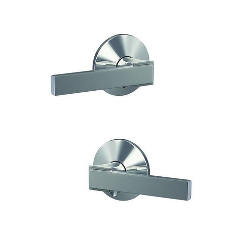 Schlage FC21NBK625KIN bright chrome passage & privacy door lever