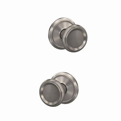 Schlage FC21OFM619ALD satin nickel passage & privacy door knob