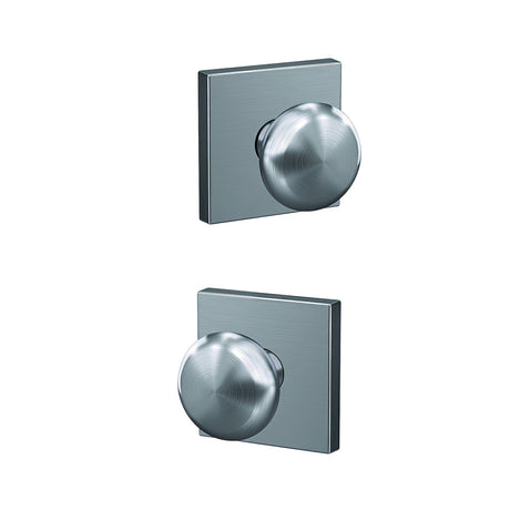 Schlage FC21PLY626COL satin chrome passage & privacy door knob