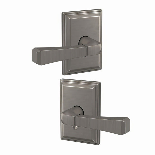Schlage FC21RVT619GDV satin nickel passage & privacy door lever