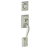 Schlage FC58ADD619 satin nickel single cylinder handleset