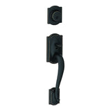 Schlage FC58CAM716 aged bronze single cylinder handleset
