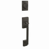 Schlage FC58CEN530 black stainless single cylinder handleset