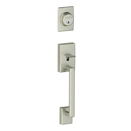 Schlage FC58CEN619 satin nickel single cylinder handleset
