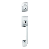 Schlage FC58CEN625 bright chrome single cylinder handleset