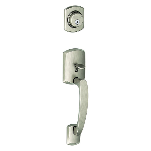 Schlage FC58GRW619 Schlage Custom Series single cylinder handleset, additional view