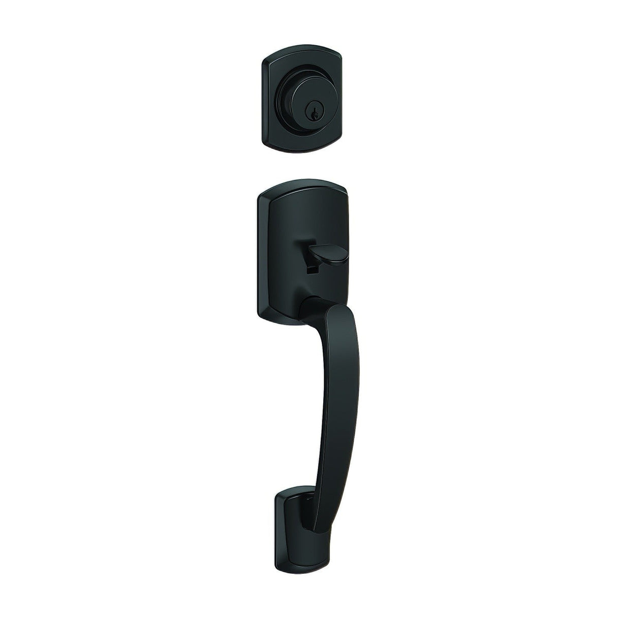 Schlage FC58GRW622 Schlage Custom Series single cylinder handleset, additional view