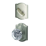 Schlage FC59ALX619CAM satin nickel interior active trim