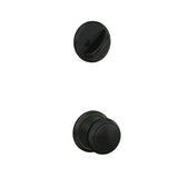 Schlage FC59AND716ALD aged bronze interior active trim