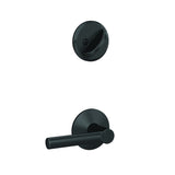 Schlage FC59BRW622KIN matte black interior active trim
