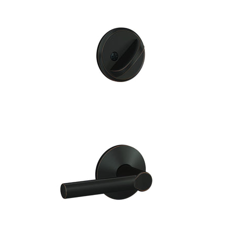 Schlage FC59BRW716KIN aged bronze interior active trim