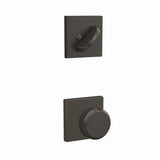Schlage FC59BWE530COL black stainless interior active trim
