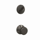 Schlage FC59BWE530KIN black stainless interior active trim