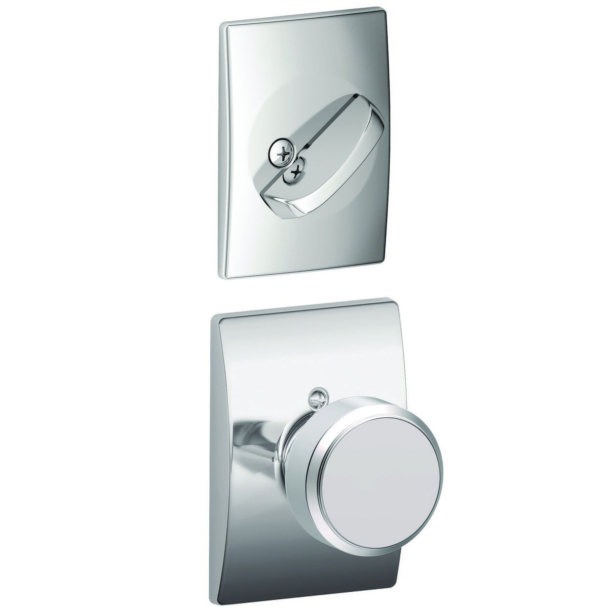 Schlage FC59BWE625CEN bright chrome interior active trim