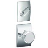 Schlage FC59BWE625CEN bright chrome interior active trim