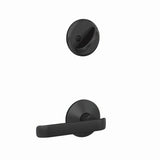 Schlage FC59CYB622KIN matte black interior active trim