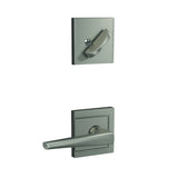Schlage FC59ELR619ULD satin nickel interior active trim