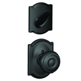 Schlage FC59GEO622CAM matte black interior active trim