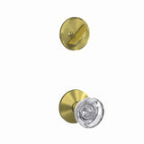 Schlage FC59HOB608KIN satin brass interior active trim