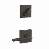 Schlage FC59LAT530COL black stainless interior active trim