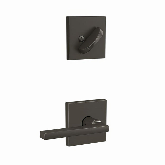 Schlage FC59LAT530COL black stainless interior active trim