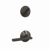 Schlage FC59LAT530KIN black stainless interior active trim