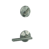 Schlage FC59LAT619KIN satin nickel interior active trim