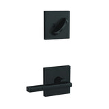 Schlage FC59LAT622COL matte black interior active trim
