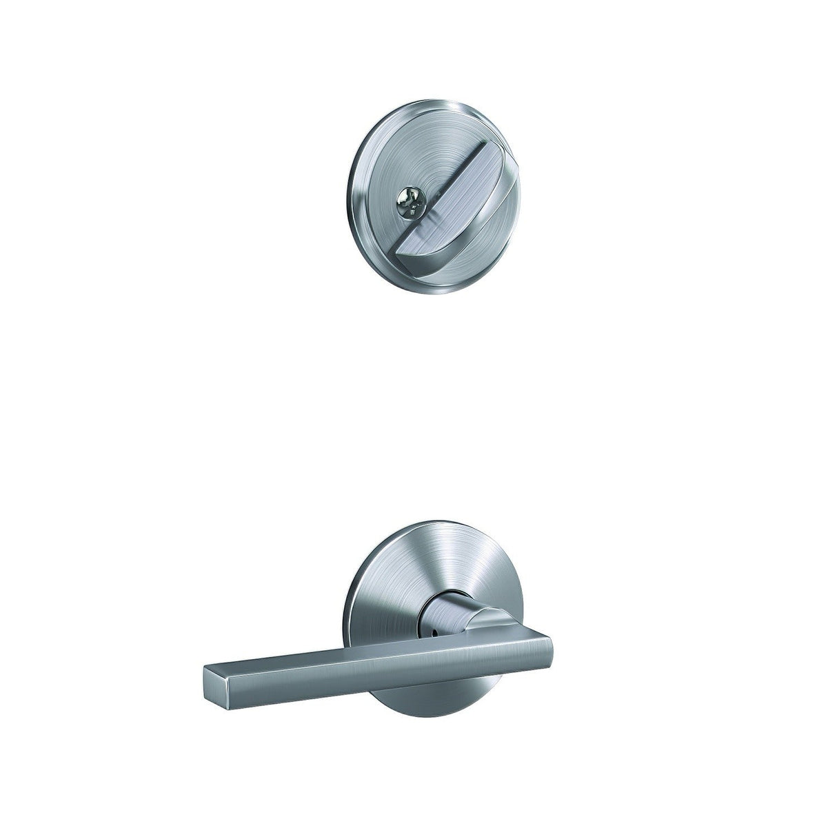 Schlage FC59LAT626KIN satin chrome interior active trim