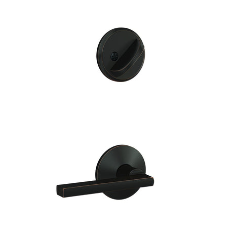 Schlage FC59LAT716KIN aged bronze interior active trim