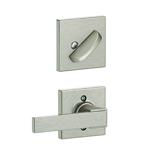 Schlage FC59NBK619COL satin nickel interior active trim