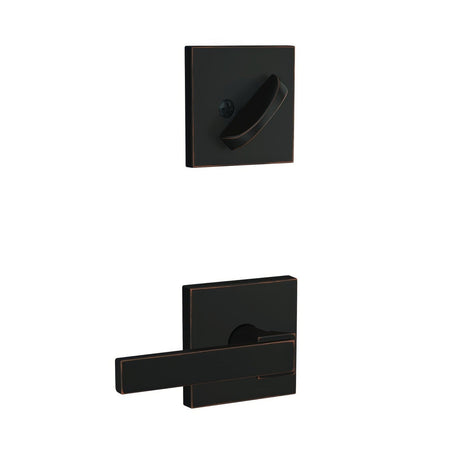 Schlage FC59NBK716COL aged bronze interior active trim
