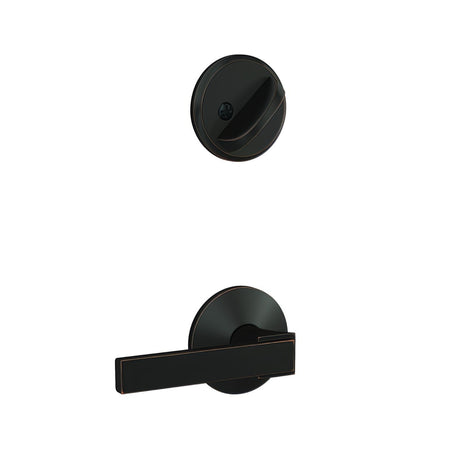 Schlage FC59NBK716KIN aged bronze interior active trim