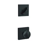 Schlage FC59PLY622COL matte black interior active