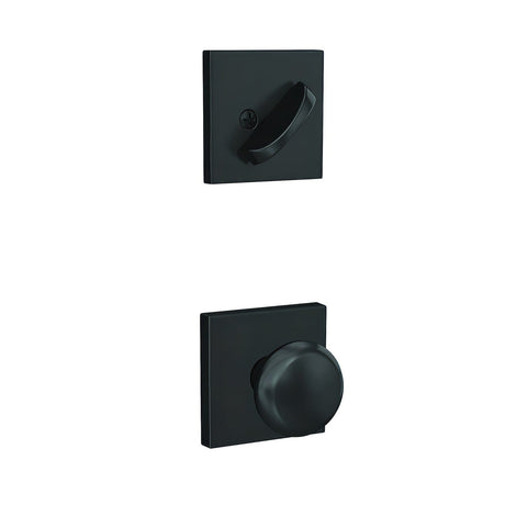 Schlage FC59PLY622COL matte black interior active