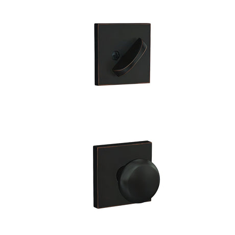 Schlage FC59PLY716COL aged bronze interior active