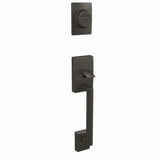 Schlage FC92CEN530 black stainless dummy handleset
