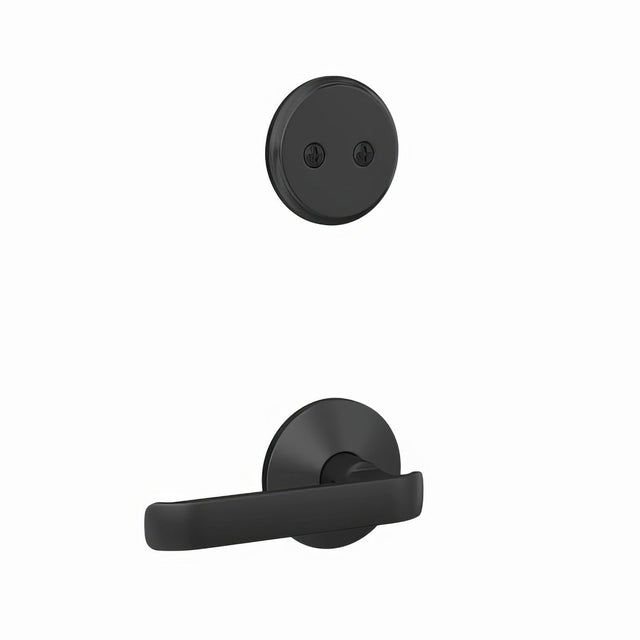 Schlage FC94CYB622KIN matte black dummy interior trim