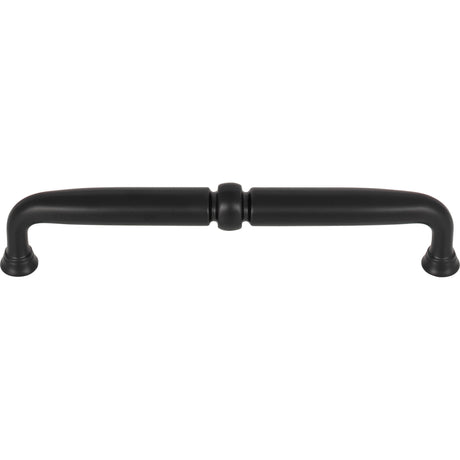 Top Knobs TK1023BLK Henderson 6 5/16" Center to Center Bar Pull Flat Black