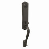 Schlage FCT58CAM530 black stainless single cylinder handleset