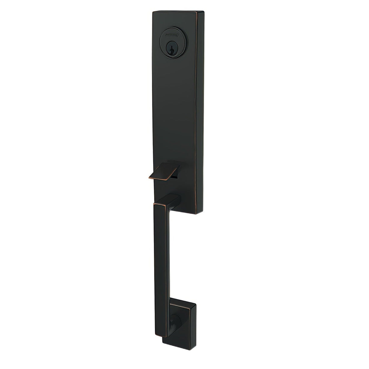 Schlage FCT58CEN716 aged bronze single cylinder handleset