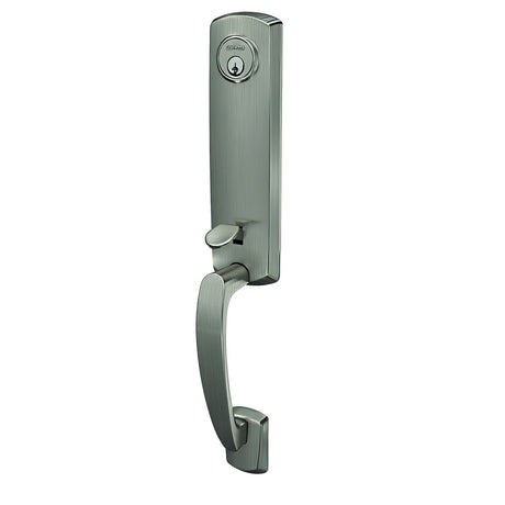 Schlage FCT58GRW619 satin nickel single cylinder handleset