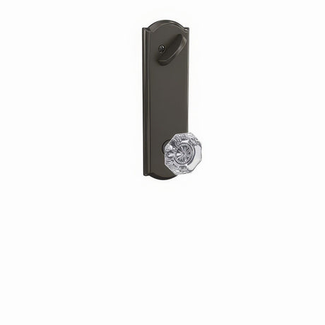 Schlage FCT59ALX530CAM black stainless interior active trim